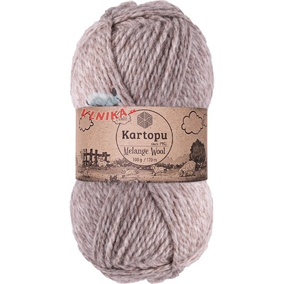 Kartopu Příze Melange Wool Varianta: K9002