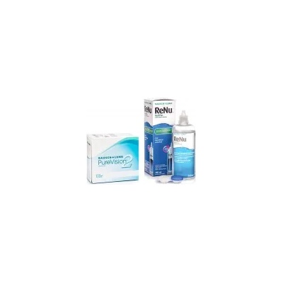 Bausch & Lomb PureVision 2 (6 лещи) + ReNu MultiPlus 360 ml с кутия