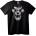 NOONEBRAND Тениска Лъвски Рев - M, Black