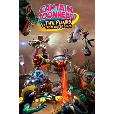 Игра Captain ToonHead vs the Punks from Outer Space за PC Steam, Електронна доставка