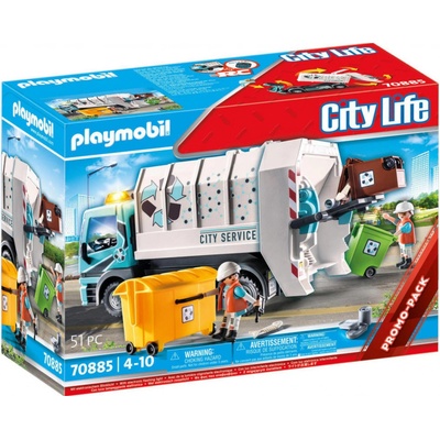 Playmobil 70885 Smetiarske auto s blikajúcim svetlom