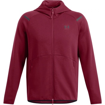 Under Armour Поларена блуза Under Armour Men's Unstoppable Fleece Full-Zip Hoodie - Red