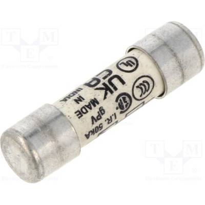 BUSSMANN PV-1A10F Pojistka: tavná; 10,3x38mm; keramická,kulatý; 1A; 1kVDC; gPV