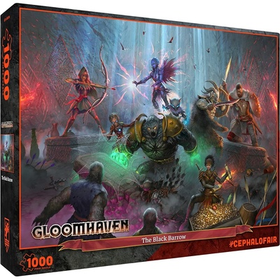 Cephalofair Games Gloomhaven Puzzle The Black Barrow