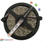  LED лента Многоцветна 5050 - 60 SMD/м RGB, 12V, 10-12 W/m, IP20 Професионална (0644 RGB professional grade)