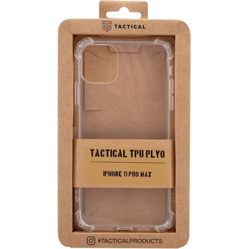 Púzdro Tactical TPU Plyo Apple iPhone 11 Pro Max čiré