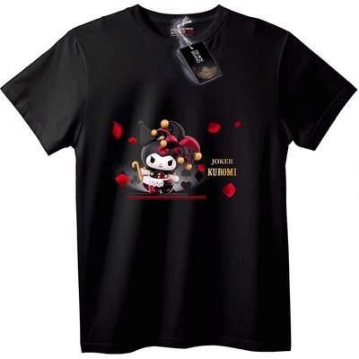NOONEBRAND Тениска Joker Kuroomi - 3XL, Black