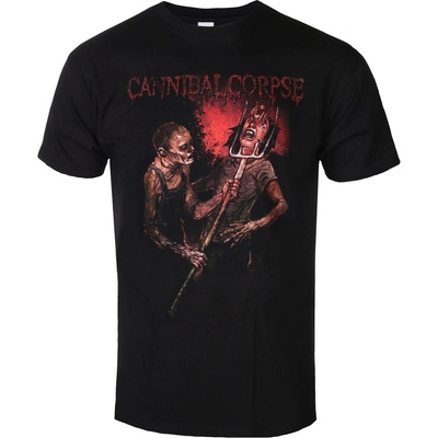 KINGS ROAD Мъжка тениска Cannibal Corpse - Pitch Fork Impalement - Black - KINGS ROAD - 20231622