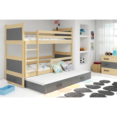 Interbeds Rico 3 Poschodová borovica sivá