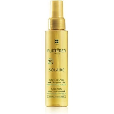 Rene Furterer Solaire ochranný olej pre vlasy namáhané chlórom, slnkom a slanou vodou (Shiny Effect) 100 ml