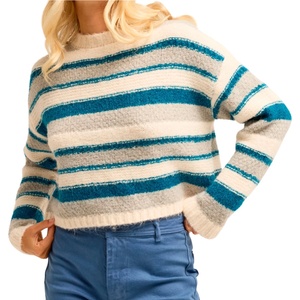 Billabong Дамски пуловер Billabong Women's Soft Breeze Jumper - Whitecap (117-3860-0213)