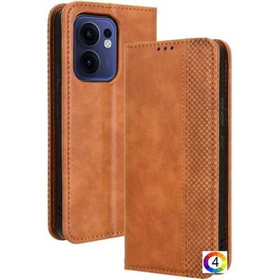 OPPO Reno13 5G Retro Texture Wallet Калъф и Протектор