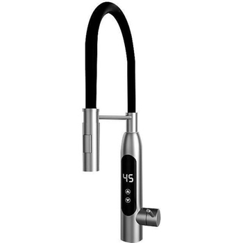 Elite Нагревател за вода Elite EHD-1513FP, 3300W, Регулируема мощност, Въртене на 360, Самоподгряване, Сензорен дисплей, IPX4, Сребрист (EHD-1513FP)