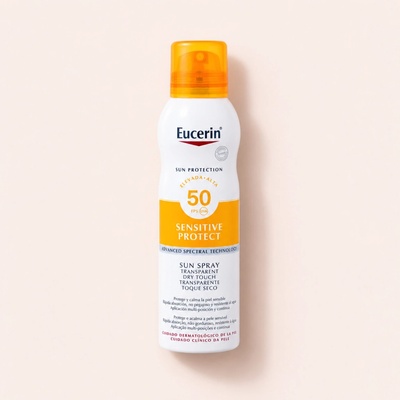 Eucerin Sun Sensitive Protect Sun Spray Dry Touch SPF50 200 ml – Hledejceny.cz