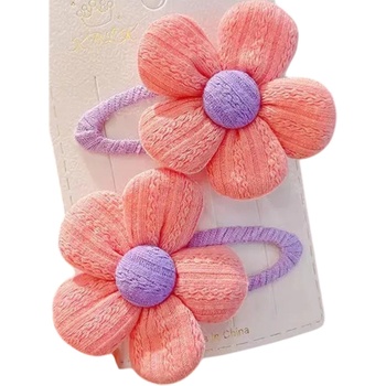 HARAHU Щипки за коса fl-38244 - Розова kp38244 (fl-38244)