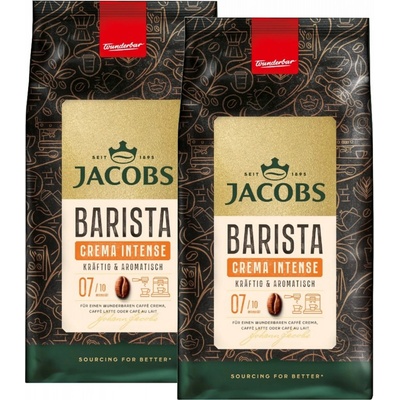 Jacobs Káva smíšená Barista Editions Crema Intense 1 kg