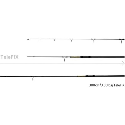 Delphin STALX TeleFIX 3 m 3 lb 2 diely