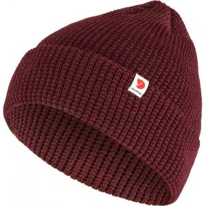 Fjällräven Зимна шапка (beanie) Fjällräven Tab Hat Beanie - Dark Garnet - размер One Size (204-7472-0311)