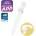 Satisfyer Бял масажор с APP Satisfyer Double Wand-er