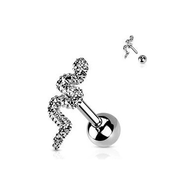 Šperky4U Cartilage piercing do ucha had CP1083