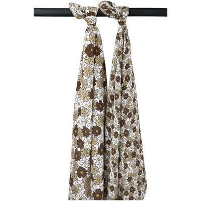 Meyco Vintage flower Taupe 2 ks