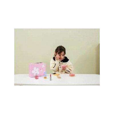 Vigan Wooden Makeup Set Dressing Table Cosmetic Bag Viga Toys