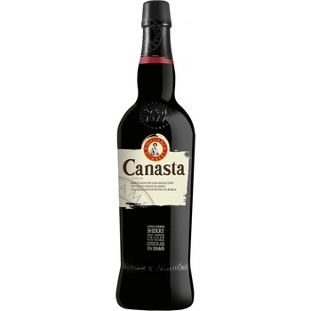 Canasta Cream Superior Sweet Sherry sladké 19,5% 0,75 l (holá láhev)