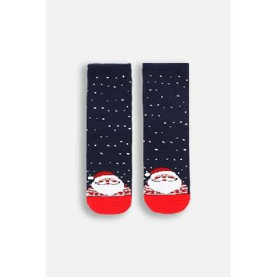 Coccodrillo Ponožky Xmas tmavě modré s vánočním potiskem – Zboží Dáma