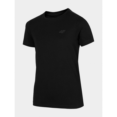 4F dětské tričko HJZ22 JTSM001 deep black