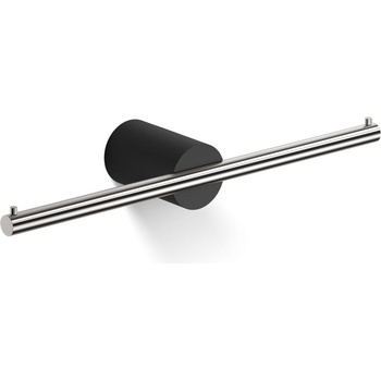 DECOR WALTHER Закачалка за тоалетна хартия Stone двойна матово стоманеночерно (0974965)