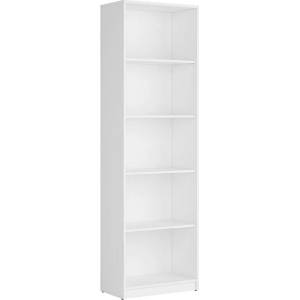 BRW Висока етажерка nepo plus reg/60 бяло