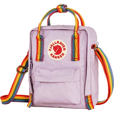 Fjällräven Kånken Rainbow Sling Цвят: лилав