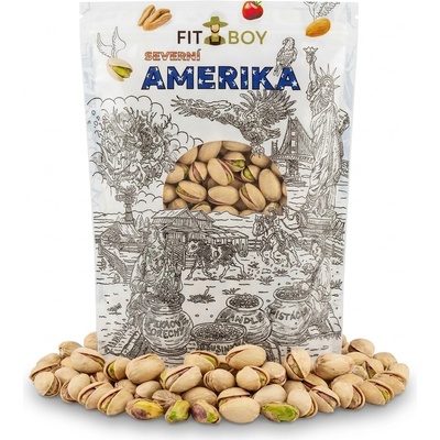 FITBOY Pistácie nesolené natural 500 g