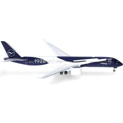 Herpa A350-941 Lufthansa 100th Anniversary Colors Named Rostock 1:500