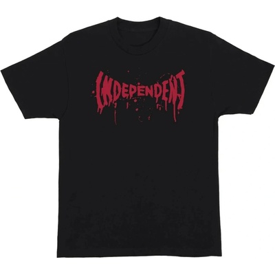 Independent Splatter Span Heavyweight T-Shirt Black