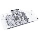 Alphacool Воден блок за видео карта Alphacool Eisblock Aurora Acryl GPX-A Radeon RX 6800/6800XT Strix/TUF with Backplate (AC-1021160) - cybertrade