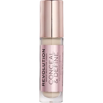 Revolution Beauty Conceal & Define Течен коректор, C1, 4 g