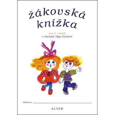 Žákovská knížka pro 3. ročník s obrázky