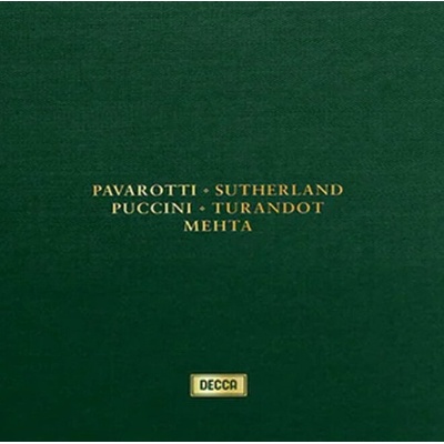 Luciano Pavarotti & Joan Sutherland & Cabellé Montserrat - Puccini: Turandot (Remastered) (Limited Edition) (180 g) (3 LP) (0028948718726)