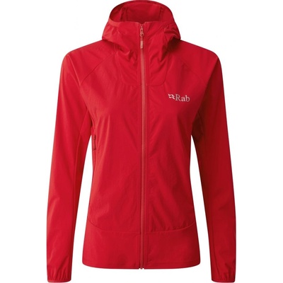 RAB Borealis Jacket Women'S ruby červená