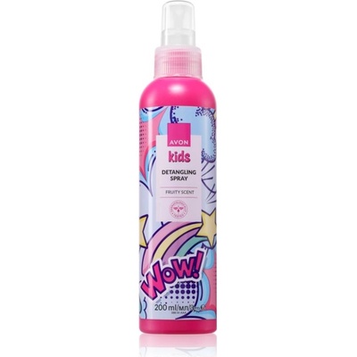 Avon Kids Fruit sprej pre jednoduché rozčesávanie vlasov 200 ml