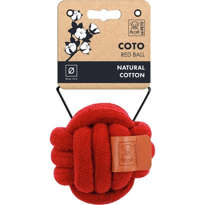 M-Pets Coto bavlnená lopta 9,5 cm