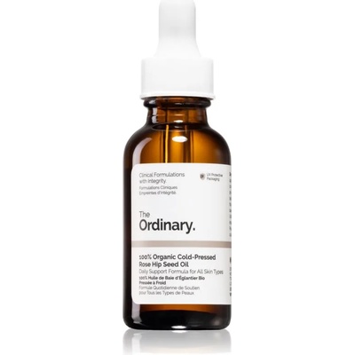 The Ordinary 100% Organic Cold-Pressed Rose Hip Seed Oil шипково масло за хидратиране и изпъване на кожата 30ml