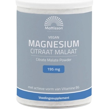 Image 1 of Mattisson Healthstyle Vegan Magnesium Citrate & Malate [125 грама]