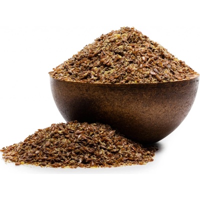 Grizly Ľan hnedý drvený 1000 g