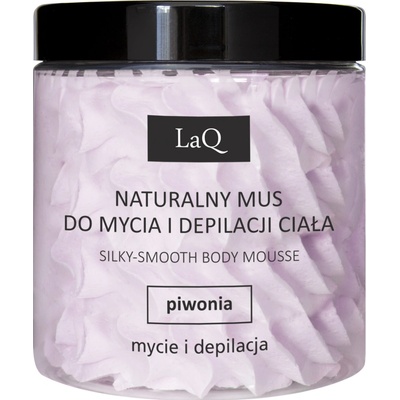 LaQ prírodný mousse na umývanie tela a depiláciu 100 g