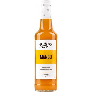 Báťkovy Bylinkové Sirupy Mango 0,5 l