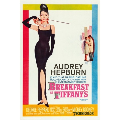Plakát, Obraz - Breakfast at Tiffany's, 61 × 91.5 cm