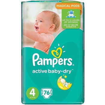 Pampers Active Baby 4 76 ks