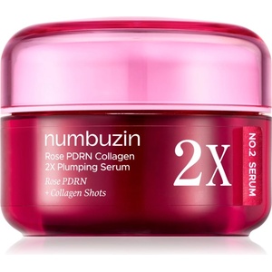 numbuzin No. 2 Rose PDRN Collagen 2X Plumping Serum интензивен стягащ серум с хидратиращ ефект 30ml